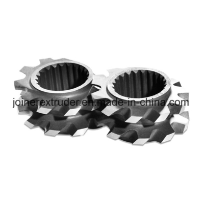 Modello 223 41CrAlMo7 38CrMoAl Twin Screw Counter Rotating Extruder per petrolio e prestazioni