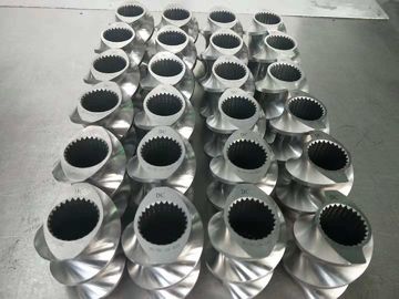 316L Modello 75 Parti di macchine per estrusori Segmenti di viti per lavorazioni CNC