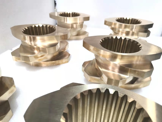 Involuti Spline Shaft, parti di estrusori di plastica per l' industria petrolchimica