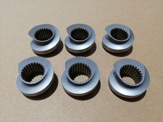 Componenti di estrusione a doppia vite per estinzione a vuoto con prestazioni di durezza ottimali HRC58-62