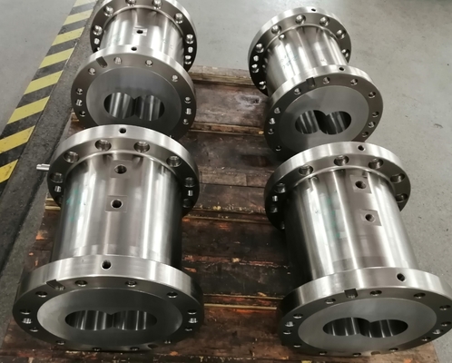 Precisione lavorante di CNC intorno al tipo chiuso ed aperto gemellato del barilotto dell'estrusore a vite