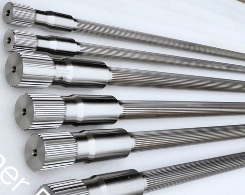 Involuti Spline Shaft, parti di estrusori di plastica per l' industria petrolchimica