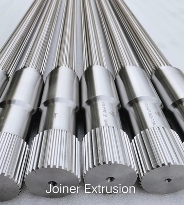 Involuti Spline Shaft, parti di estrusori di plastica per l' industria petrolchimica