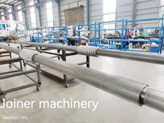 40CrNiMoA Materiali Extruder Shale con sistema di raffreddamento per l'industria alimentare gonfiata da Joiner