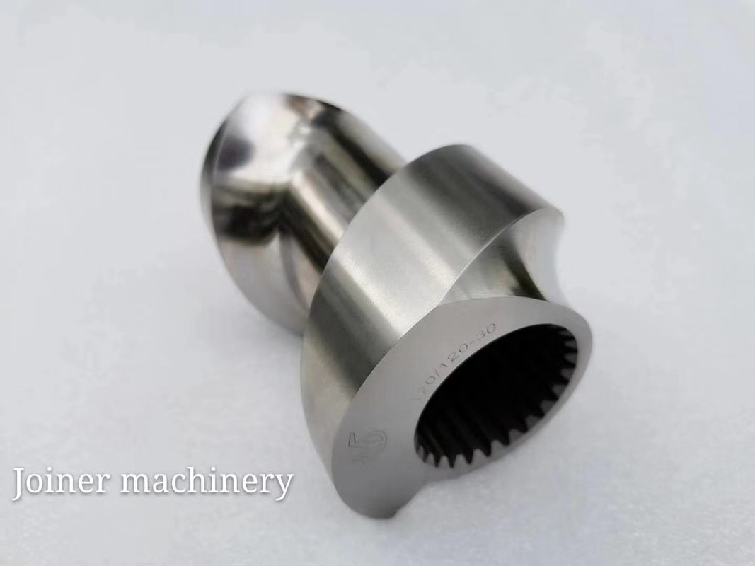 Parti di estrusore a doppia vite 41CrAlMo7/38CrMoAla Diametro 15,6-400 mm per controllo e produzione di estrusione precisi