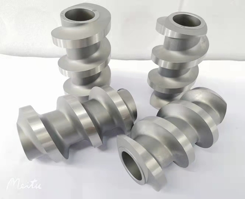 Parti di macchine per estrussione a vite Pelletizzatore CNC Segmenti di vite