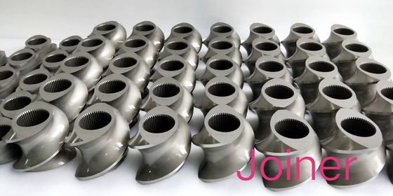 Elementi della vite dell'estrusore a vite del gemello di TEX65A che impastano blocco Φ15.6 - gamma di Φ430mm