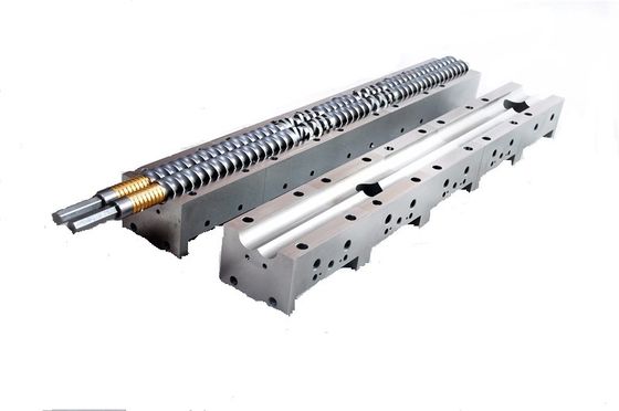 La vite di plastica dell'espulsore di progettazione della vite dell'espulsore dell'asse gemellata della vite parte il materiale di WR15E