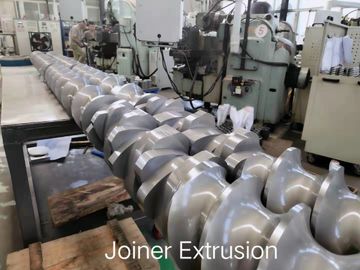 Parti di estrusore a vite doppie in plastica per l'industria alimentare gonfiata