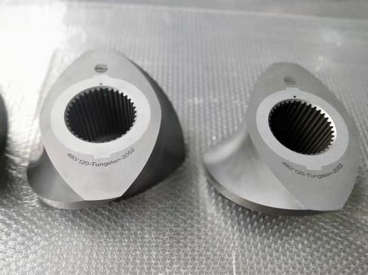 Elementi della vite dell'espulsore del petrochimico 350 del tungsteno con alta abrasione