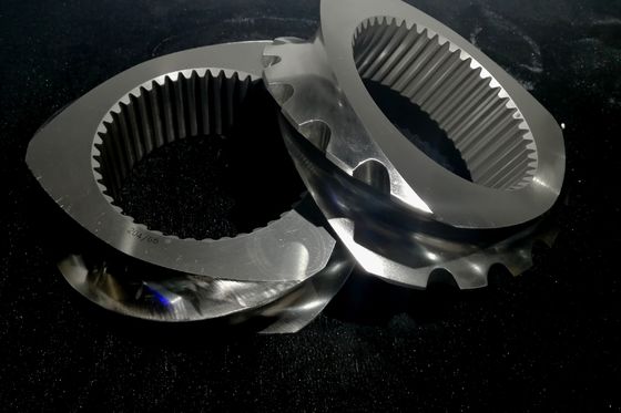 Ricambi per estrusori a doppia vite certificati ISO9001 2015 per applicazioni di sabbiatura e lucidatura