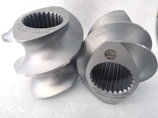 Meccanica CNC 41CrAlMo7 38CrMoAla Segmenti di vite resistenti alla corrosione per pelletizzatore