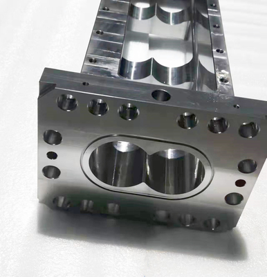 CNC di precisione che lavora il cilindro a macchina gemellato del barilotto delle componenti della macchina dell'estrusore a vite