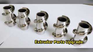 Parti dell'estrusore bivite ZSE75 PP PE POM PVC