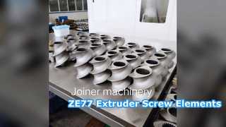 Elementi a vite estrusore ZE77 HRC58-62 Alta qualità